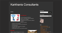 Desktop Screenshot of karkhanisgroup.com
